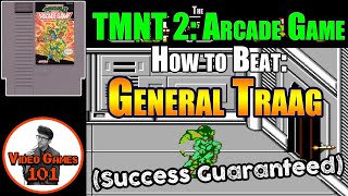 TMNT 2 NES | How to Beat General Traag | Video Games 101