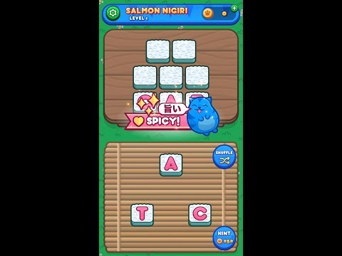 Sushi Cat: Word Search Game — Trailer