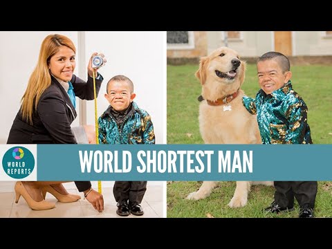 Meet  the world’s shortest man living confirmed as Edward Niño Hernández of Colombia