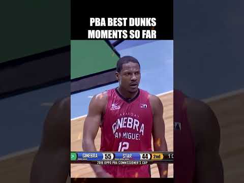 PBA BEST DUNKS MOMENTS