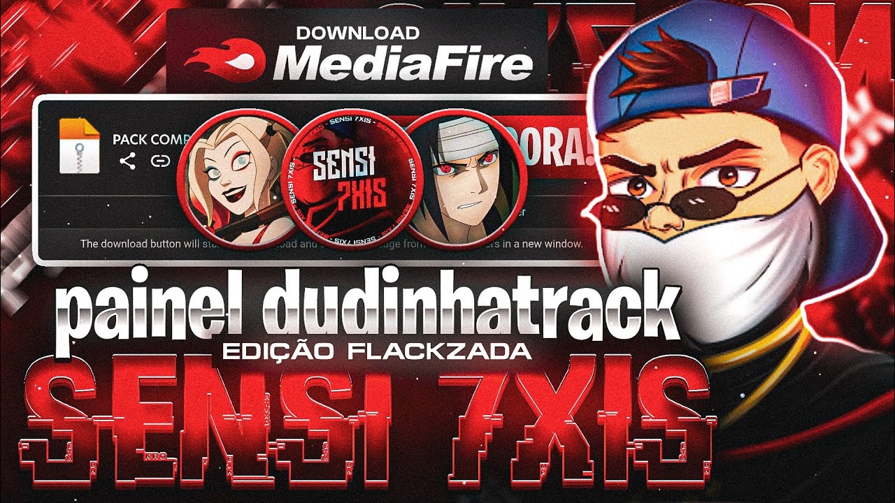 Atualizado!! PAINEL DUDINHA TRACK 😈 PACK SENSI 7XIS - PACK EDIÇÃO FLACKZADA - MELHOR SENSIBILIDADE