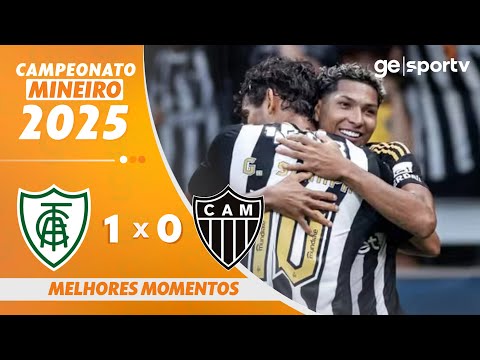 Gols e lances de América-MG x Atlético Mineiro
