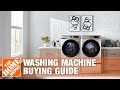 Types Of Washing Machines Washing Machine Buying Guide The Home Depot