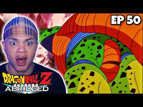 NON DRAGON BALL FAN REACTS TO DBZ ABRIDGED EPISODE 50!!