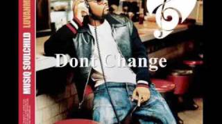 Musiq Soulchild - Dont Change - Steven Whyte Hyperspecial Cover