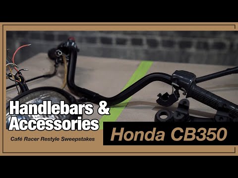 Painting the Accessories on a 1971 Honda CB350 in Café Racer Style using Dupli-Color and VHT