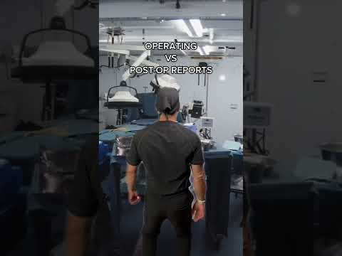 Operation vs Post-OP Reports