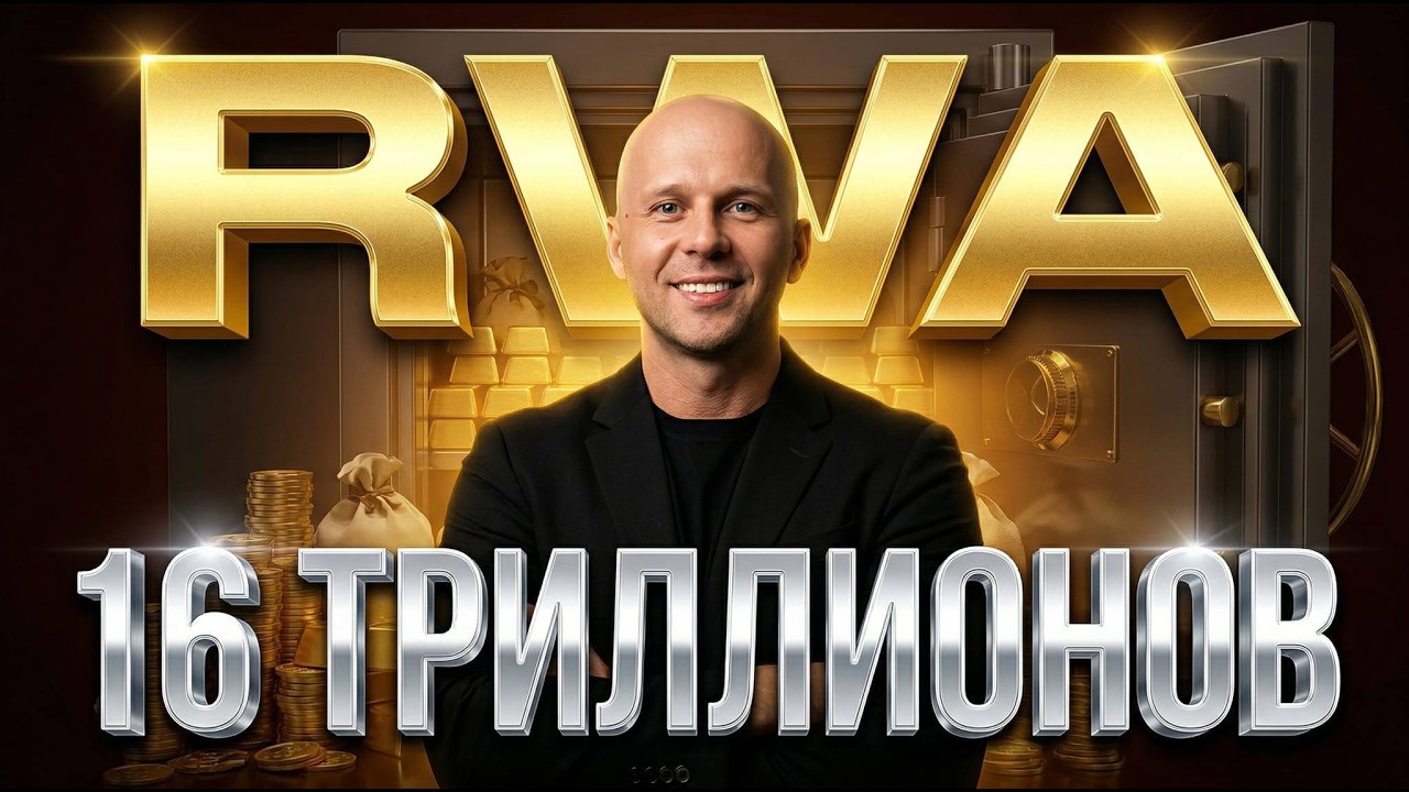 🚨 $16 ТРИЛЛИОНОВ В RWA — BlackRock, Goldman Sachs и Конгресс США сделали ЭТО за одну недел?