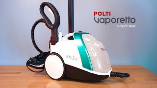 Polti Vaporetto - Smart 100 - Floor & Window Steam Cleaner