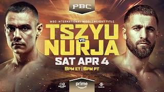 Tszyu vs Nurja FIGHT PREVIEW: April 4, 2026 on Prime Video