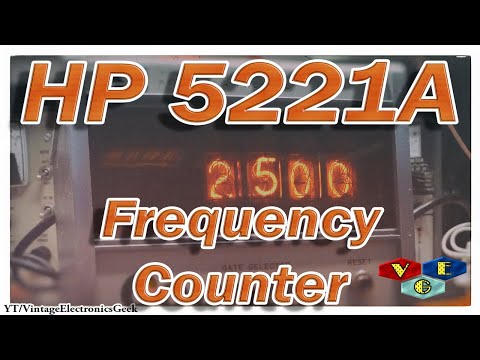 TGT - HP 5221A Frequency Counter