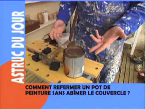 comment ouvrir pot de peinture