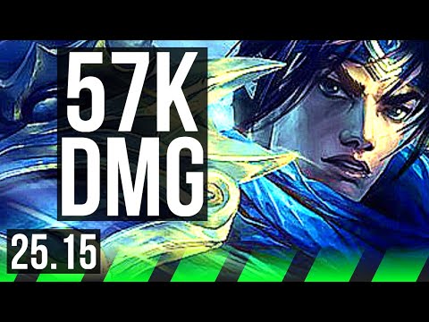 XIN ZHAO vs SHACO (JGL) | 57k DMG, Legendary | NA Master | 25.15