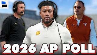 College Football 2026 AP Poll Release: Top 25 Rankings Ft. Ohio State, Texas, Oregon, Notre Dame