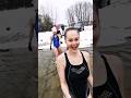 Girl Bath Cold Water