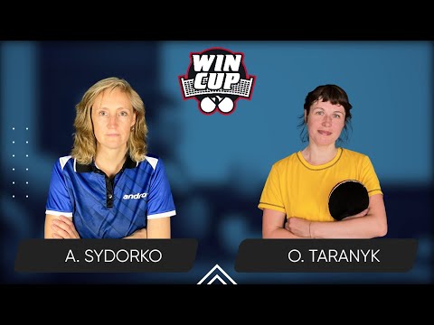 18:45 Anzhela Sydorko - Olena Taranyk West 4 WIN CUP 22.08.2024 | TableTennis WINCUP