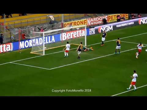 Benevento Verona 3 a 0 - Il 3° gol di Diabaté