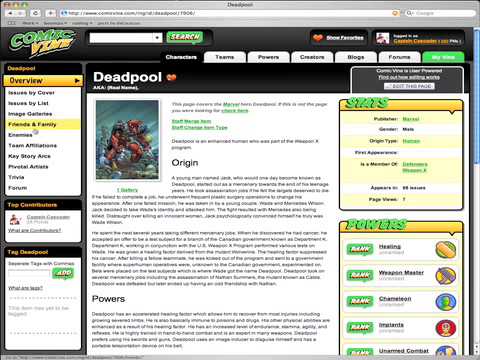 Comic Vine Marvel Characters