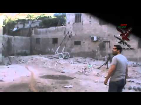 استهداف  قوات النظام بقذائف الهاون في ثكنة مشارقة في ريف دمشق