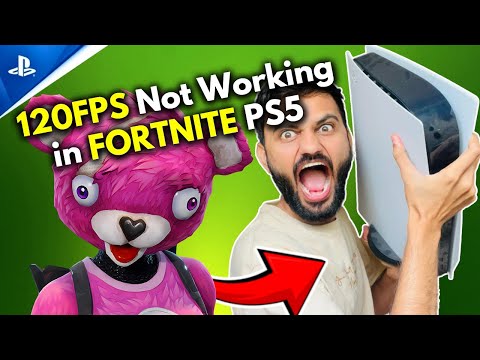 How to Fix 120 FPS Not Working in Fortnite PS5 [100% FIXED]