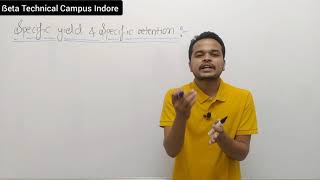 Specific Yield and Specific Retention