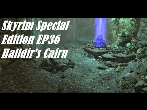 Skyrim Special Edition Playthrough {PS4} EP36 Halldir's Cairn