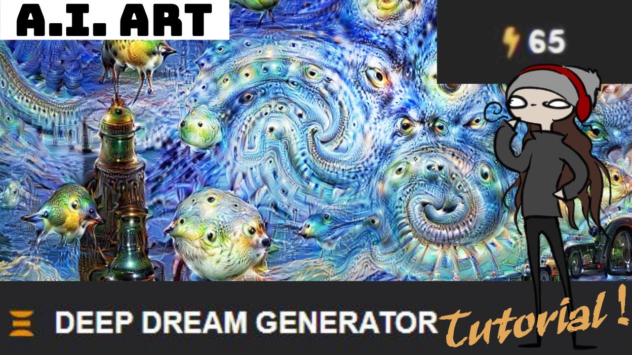 A.I. ART TUTORIAL  -   DEEP DREAM Generator