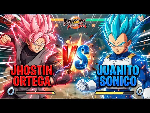 JUANITO SONICO VS JHOSTIN ORTHEGA | Dragon Ball FighterZ (DBFZ) – Insane 3v3 Showdown!