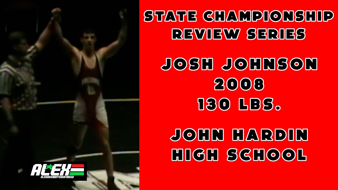 State Wrestling Championship match review w/ Josh Johnson (John Hardin HS; 2008 130 lbs.)