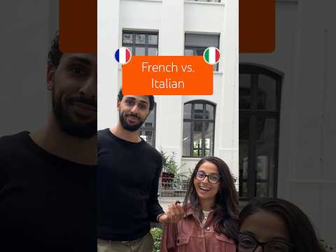 French 🇫🇷 vs. Italian 🇮🇹