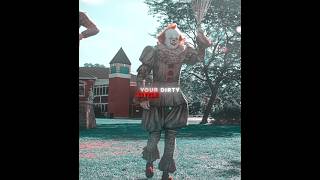 &quot;This Isn&#39;t Real&quot;- Pennywise(&quot;IT&quot;) Edit |DONT STOP-GLXXMSTRIDER (Slowed)