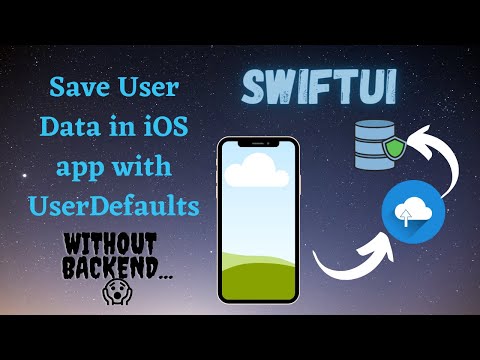 How To Store Data With User Defaults in iOS | How to Save Data with UserDefaults | Swift 5, XCode 13