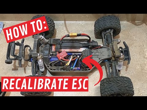 Traxxas VXL-3S ESC "Sticking Throttle" Fix How to Recalibrate
