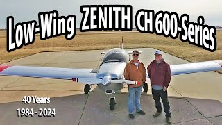 40 Years: Zenith CH 600-series light sport aircraft
