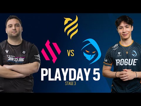 Team BDS VS Rogue // Rainbow Six European League 2022 - Stage 3 - Playday #5