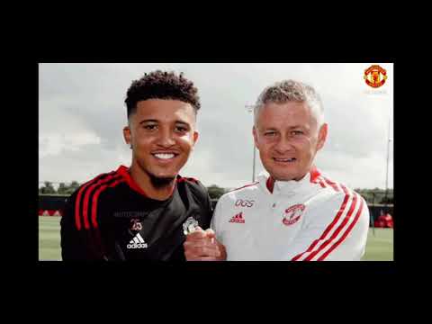 Jason Sancho’s First Training Session As A Manchester United Player