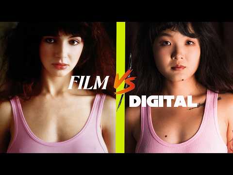 Hasselblad Film VS Digital - Kate Bush Album Cover Recreation