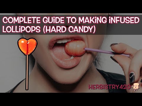 Cannabis Infused Lollipops Recipe: Hard Candy in 3 Steps