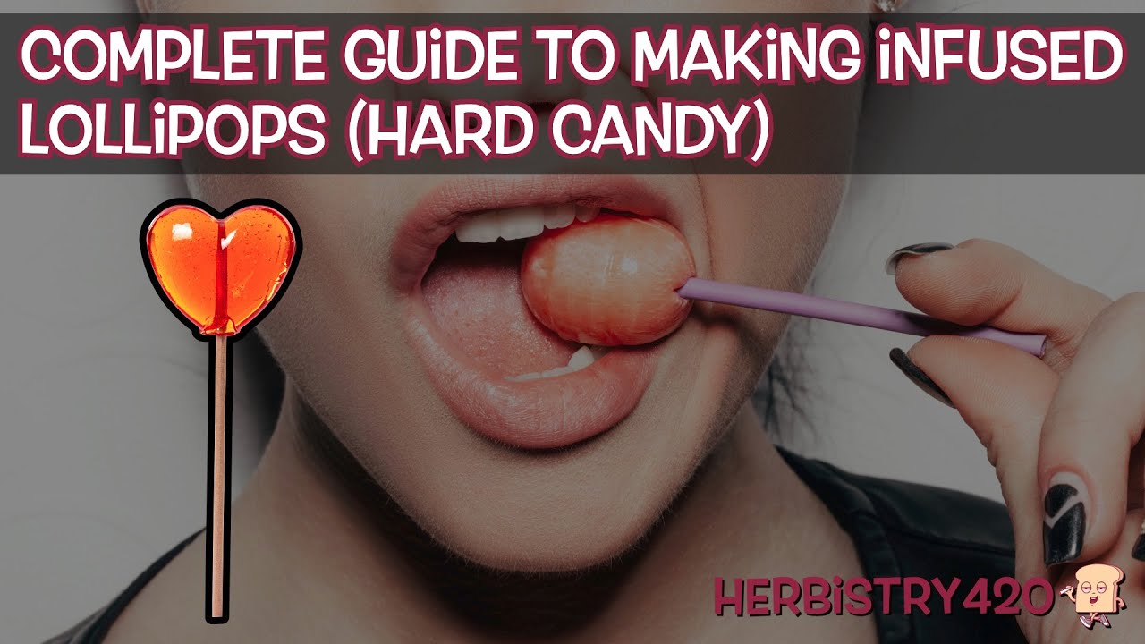 Cannabis Infused Lollipops Recipe: Hard Candy in 3 Steps