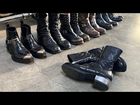 My Boot Collection (Guidi, Vintage, Balenciaga and more) + Two Fold Vlog