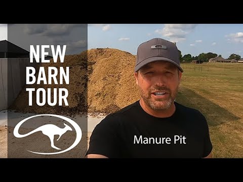 New Barn Tour: Manure Pit