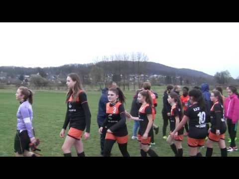 LE PROTOCOLE DU FAIR-PLAY DES U15F DE L’ASIM APRÈS MATCH..