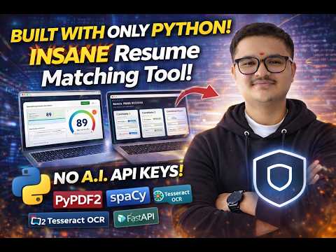 ResuMatch AI 🔥 | Smart Resume Analyzer using AI | MERN Stack Project