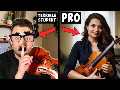 I Hired PRO Violin Teachers and Pretended to be the WORST Student Ever...