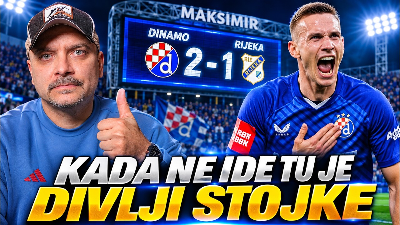 DINAMO vs RIJEKA 2:1! INDIVIDUALNA KLASA...