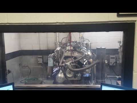 565 engine dyno on Holley HP EFI