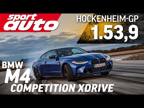BMW M4 Competition xDrive | Hot Lap Hockenheim-GP | sport auto