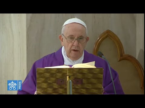 Messe du pape François à Sainte-Marthe du 21 mars 2020