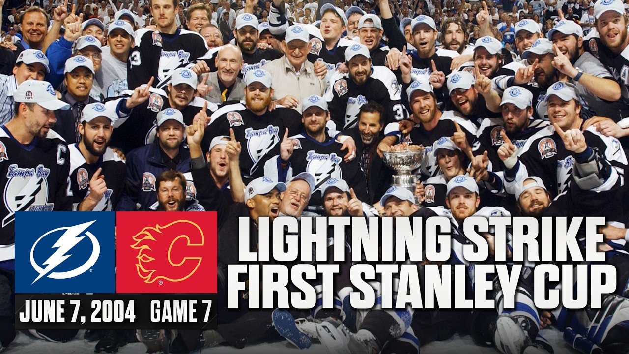 FULL REPLAY: Cup Clincher | Flames vs Lightning | 2004 Stanley Cup Game 7