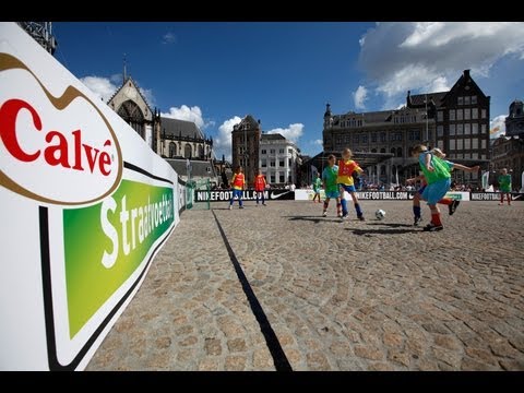 Finale KNVB Calvé Straatvoetbaltoernooi 2012